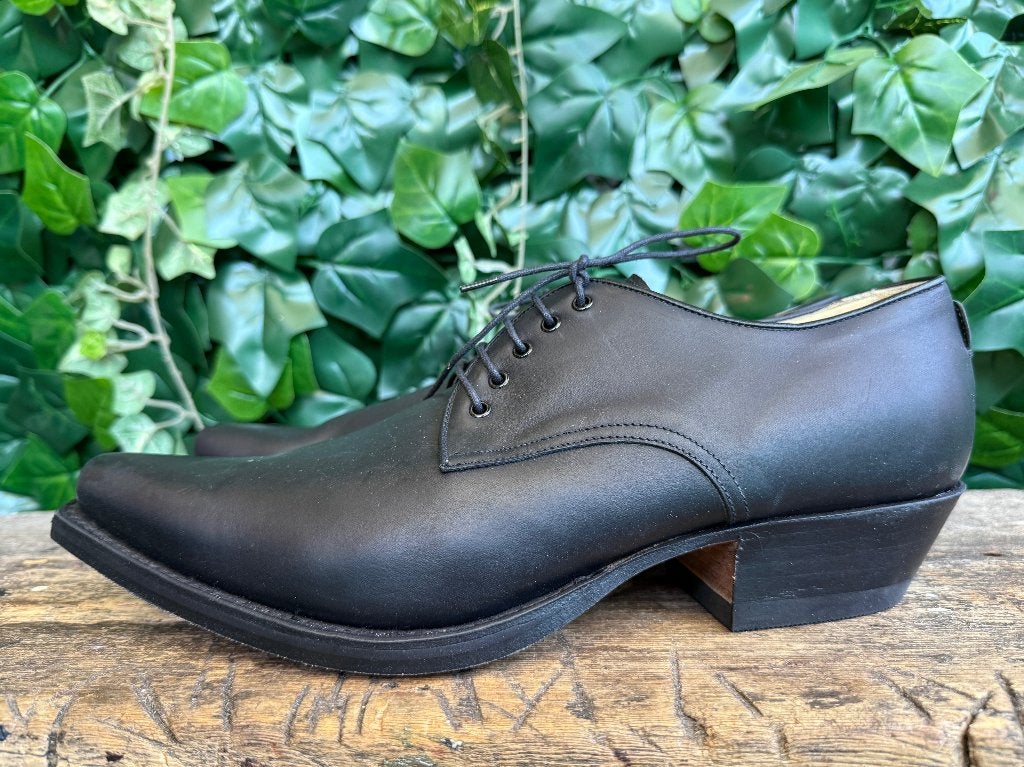 supergave vintage retro heren veterschoen van Sendra maat 44, Sendra, Zwart, Nieuw, Ophalen of Verzenden