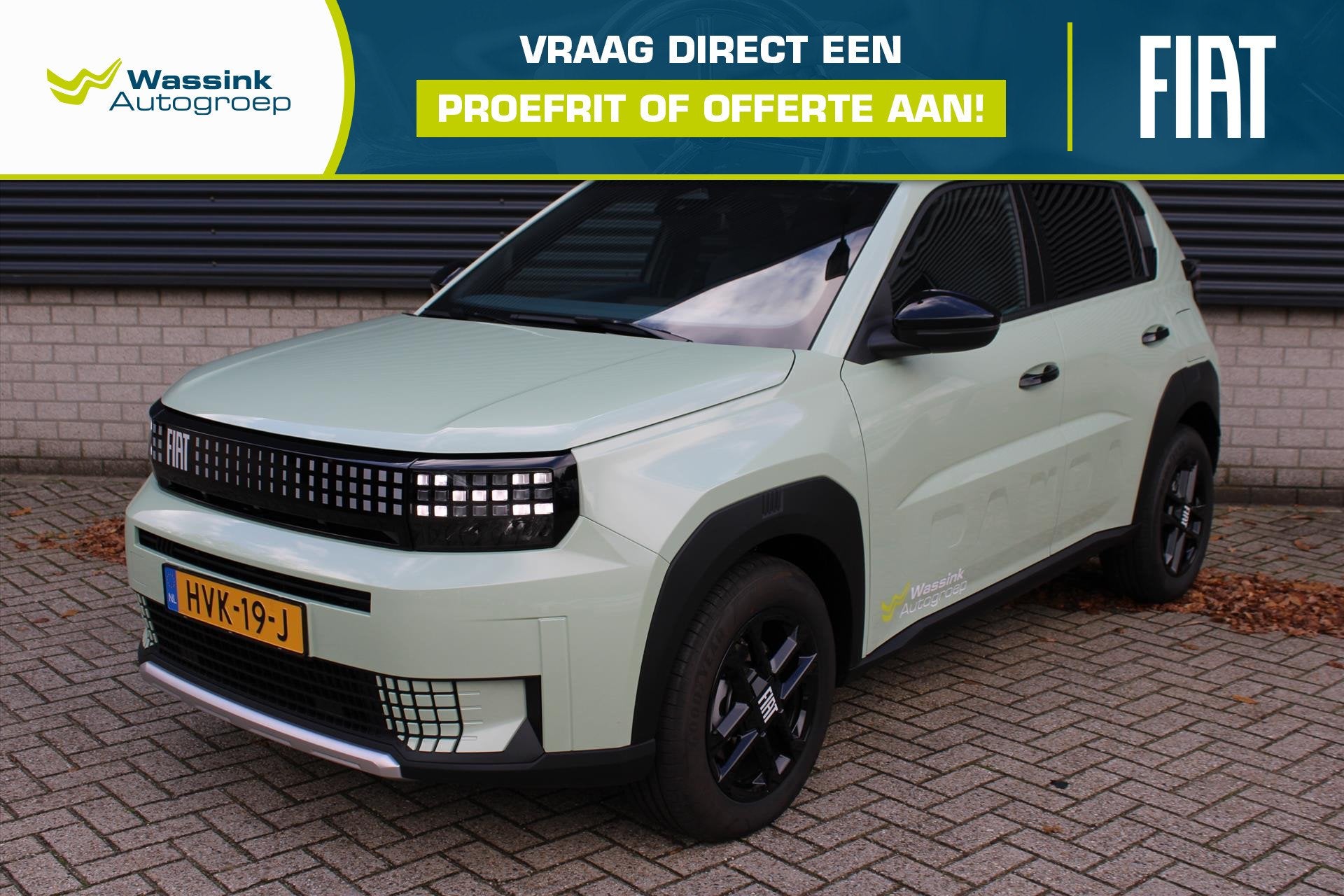 Fiat Grande Panda Icon Hybrid 100pk eDCT6 I Automaat | Licht, Auto's, Origineel Nederlands, Bedrijf, 3 cilinders, Hatchback