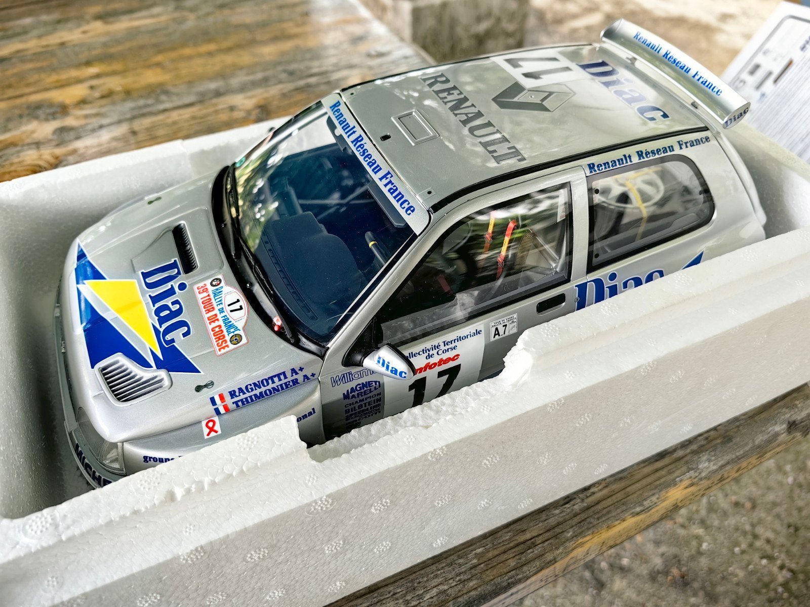 Renault Clio Maxi 1:12  - Ottomobile, Ophalen of Verzenden, Nieuw, 1:9 t/m 1:12, Auto