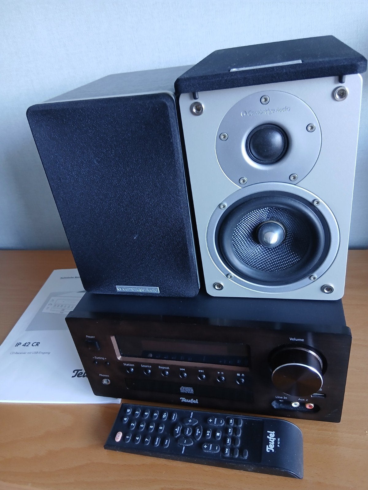 Cambridge Audio Scirocco luidsprekers, Ophalen of Verzenden, Gebruikt, 60 tot 120 watt, Overige merken