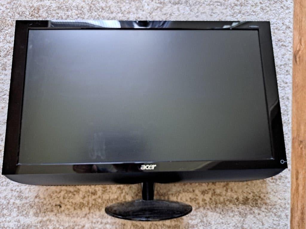 2 Acer computermonitor 26 inch, Computers en Software, DVI, Gebruikt, Acer., Ingebouwde speakers