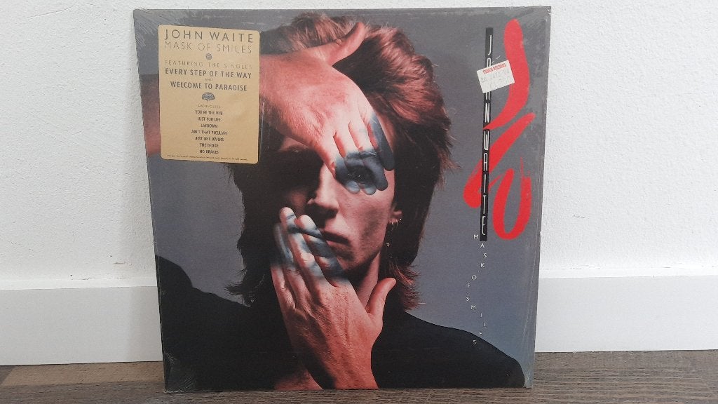 John Waite - Mask of Smiles LP / Vinyl Plaat, Pop Rock, Cd's en Dvd's, LP, Gebruikt, Ophalen of Verzenden, 12 inch