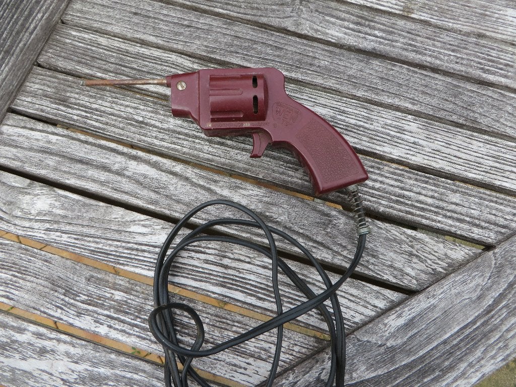 Vintage WEN Model 75 revolver-stijl soldeerbout jaren 1960., Ophalen of Verzenden