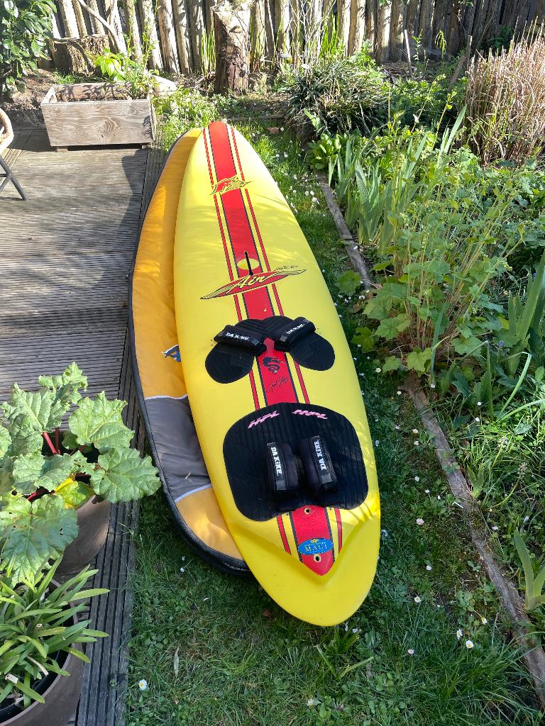 Surfplank F2 Freestyle Air&Style 110L, Ophalen, 250 tot 300 cm, Gebruikt, 5 tot 6.5 m²