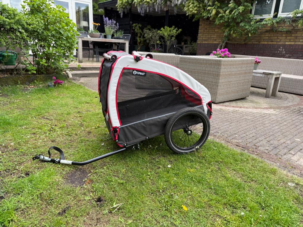 Hondenfietskar, Ophalen of Verzenden, Zo goed als nieuw, Hondenkar, 20 tot 40 kg
