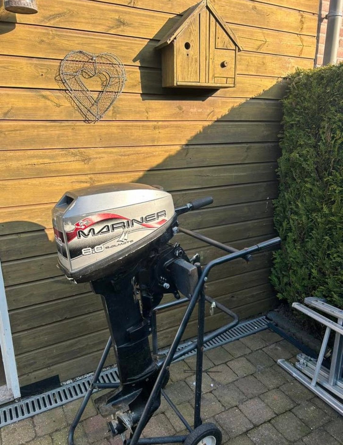 Marine 8 pk, Watersport en Boten, Ophalen of Verzenden, Gebruikt, Motor en Techniek, Motorboot