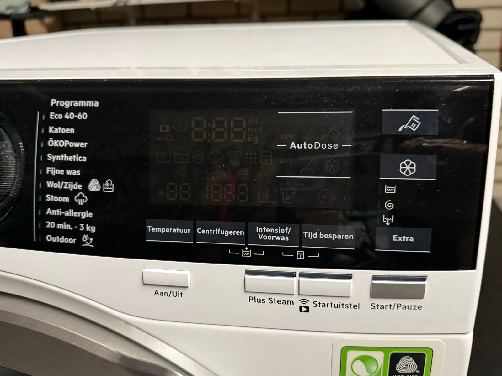 AEG Lavamat 8000 Serie ÖKOMix 1-9kg AutoDose Wasmachine, Ophalen, 1200 tot 1600 toeren, 8 tot 10 kg, Zo goed als nieuw
