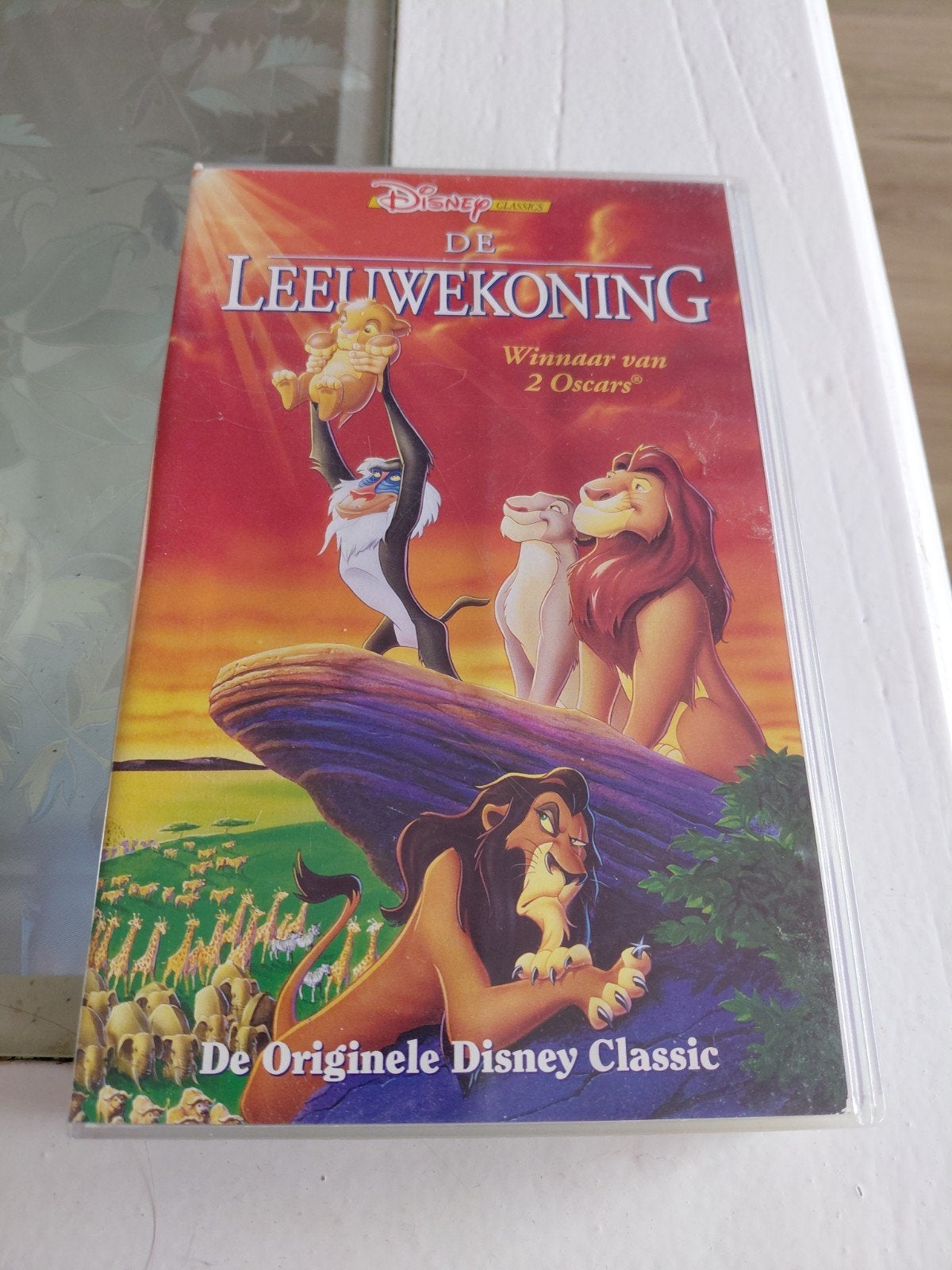 Disney Classics De Leeuwekoning Videoband., Gebruikt, Tekenfilm, Alle leeftijden, Ophalen of Verzenden
