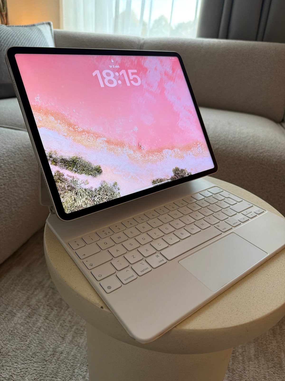 Apple iPad Pro 2021 met Magic Keyboard - Zo goed als nieuw, 12 inch, Ophalen of Verzenden, Zo goed als nieuw, Apple iPad Pro
