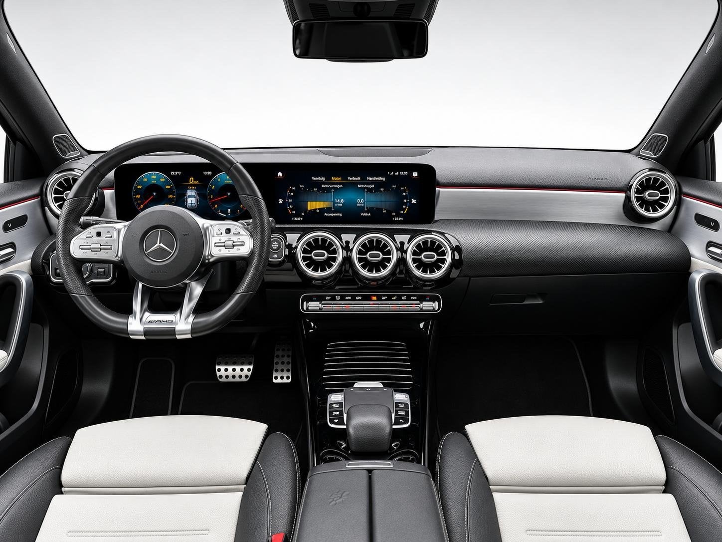 Mercedes-Benz A-klasse 250|AMG Premium paint|PANO |2Tone-Lee, Auto's, Gebruikt, Euro 6, 4 cilinders, Met garantie (alle)