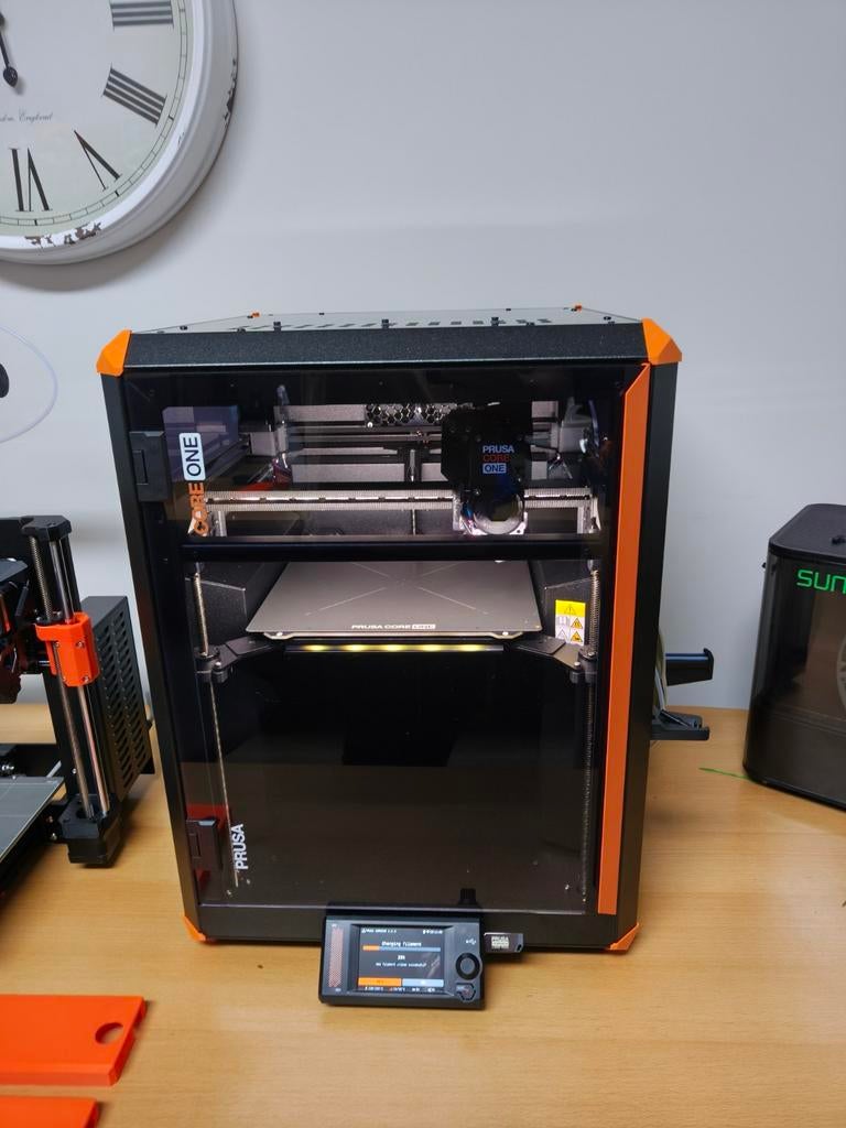 Prusa Core One+ 3D-printer, Computers en Software, 3D Printers, Zo goed als nieuw, Filament, Ophalen, Prusa