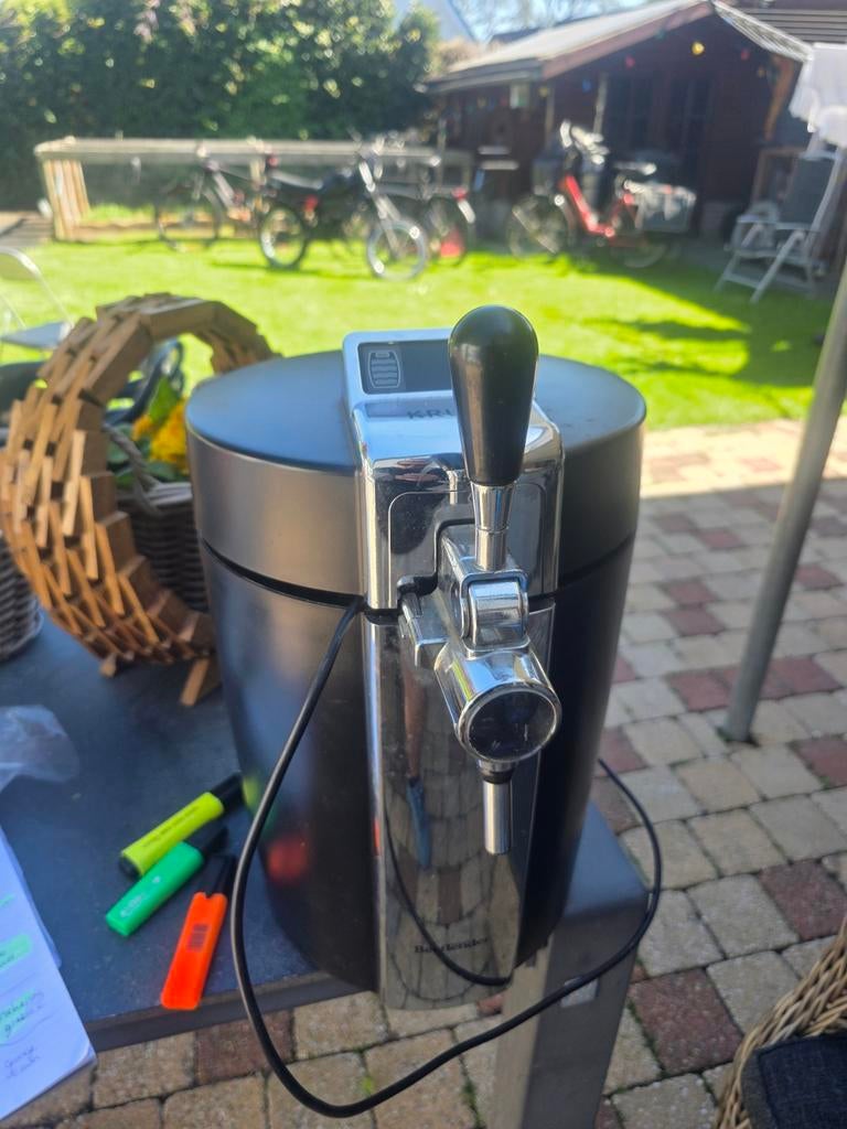 Krups BeerTender thuistap met accessoires, Witgoed en Apparatuur, Ophalen of Verzenden, Gebruikt, Krups