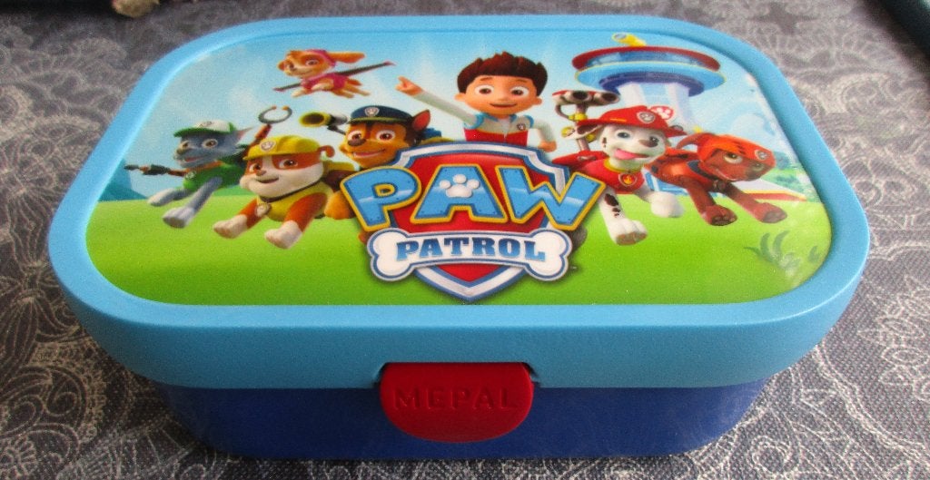 broodtrommeltje Paw Patrol / roze pet Paw Patrol, Diversen, Ophalen of Verzenden, Nieuw