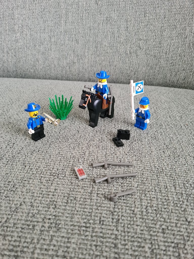 Frontier Patrol lego 6706 western cowboys cowboy minifigures, Lego, Gebruikt, Overige thema's, Lego