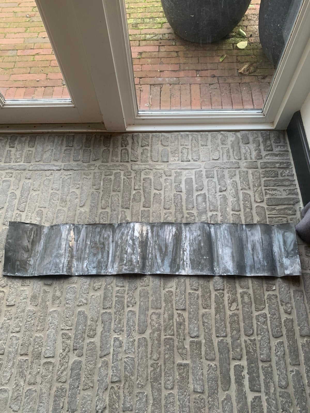 Stuk lood 3.192 kg, Ophalen, Overige typen, Zo goed als nieuw, Minder dan 5 m²