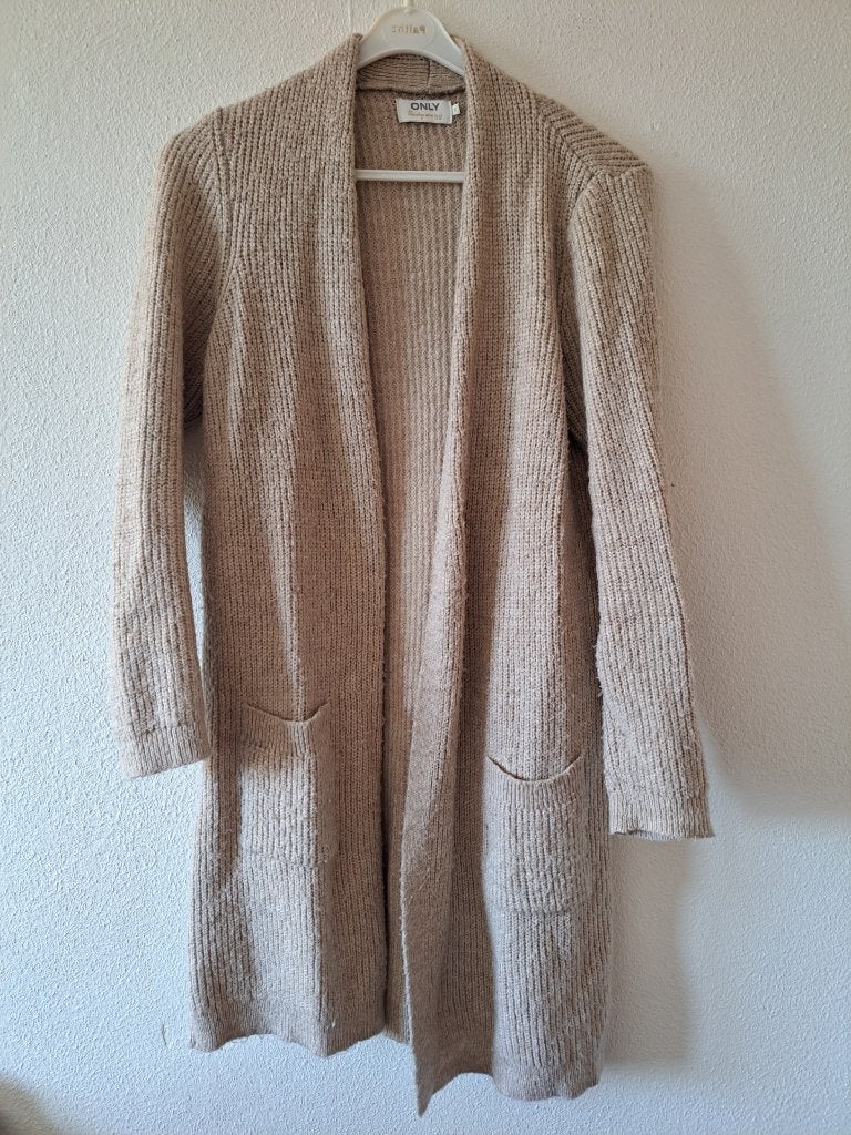 beige only vest maat s, Only, Beige, Ophalen of Verzenden, Zo goed als nieuw
