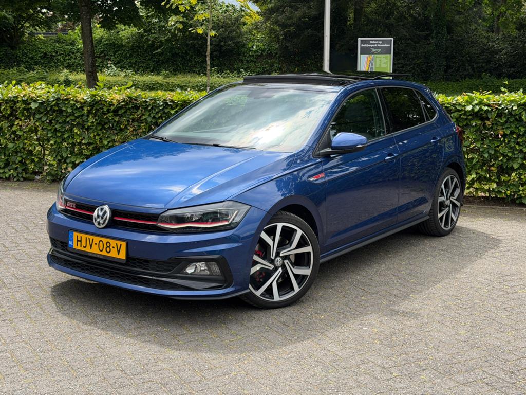Volkswagen Polo 2.0 TSI 200pk 6-DSG 2019 Blauw, Auto's, Volkswagen, 4 cilinders, 1984 cc, Blauw, 1200 kg
