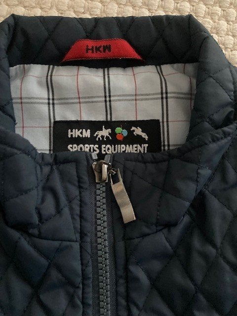 Ruiterjas HKM (M), Blauw, Dressuur, Overige merken, Ophalen of Verzenden