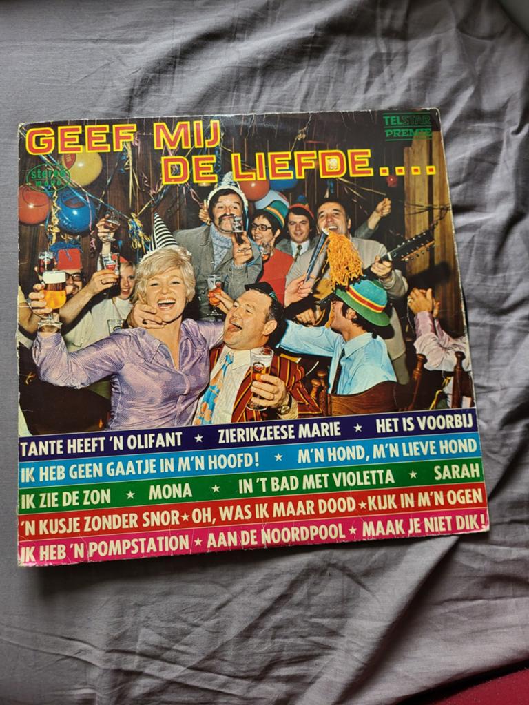 Geef Mij De Liefde... - Diverse Artiesten LP, Gebruikt, Ophalen of Verzenden, Levenslied of Smartlap, Complilatie