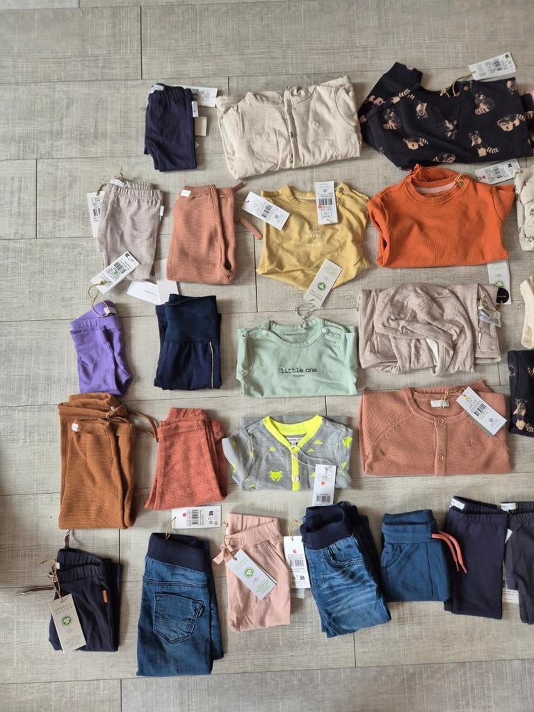 Nieuw Noppies babykleding (50 stuks) - Maten 44 t/m 74, Kinderen en Baby's, Babykleding | Overige, Ophalen of Verzenden, Nieuw