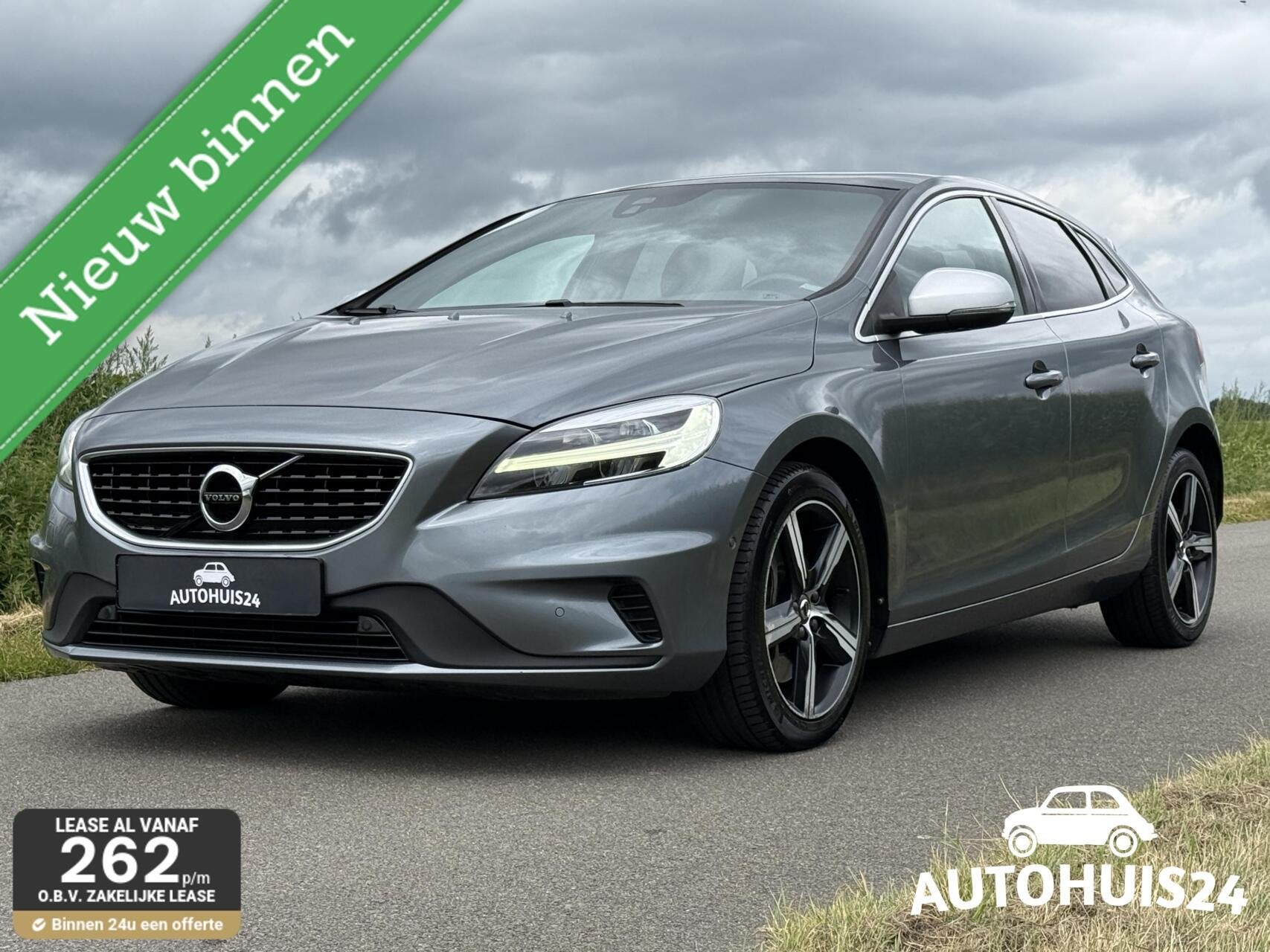 Volvo V40 1.5 T3 Polar+ Sport Panoramadak|Harman Kardon|LED|, Bedrijf, 152 pk, Autotrust, 1500 kg