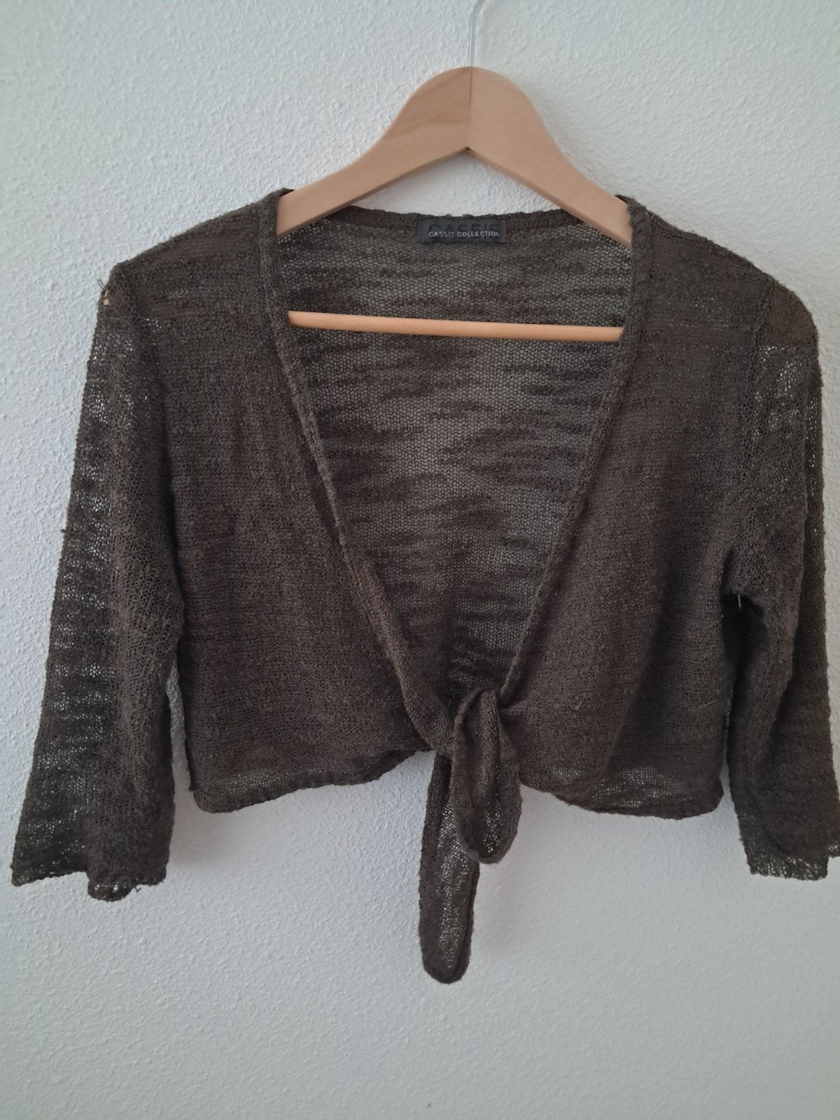 Cassis Collection Bolero - Bruin, Maat M, Kleding | Dames, Maat 38/40 (M), Cassis Collection, Bruin, Ophalen of Verzenden