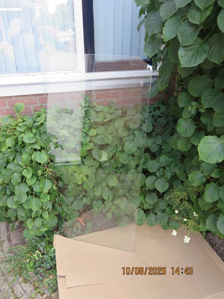 glasplaten, Ophalen, Gebruikt, Minder dan 80 cm, 160 cm of meer