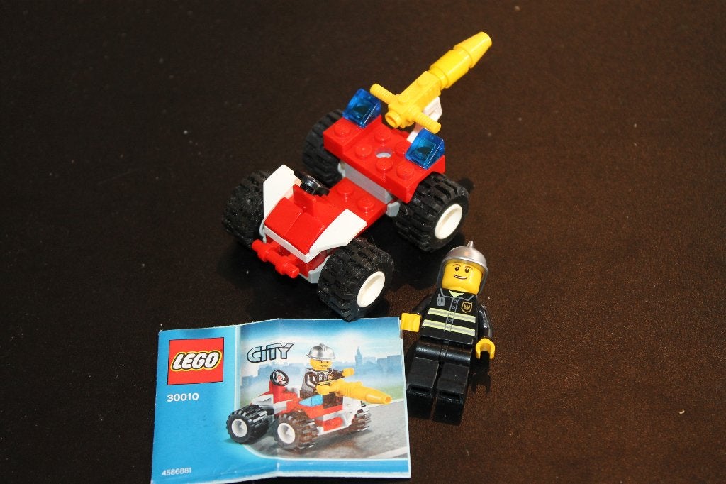 lego city brandweer. blusvoertuig. 30010, Compleet, City, Lego, Ophalen of Verzenden
