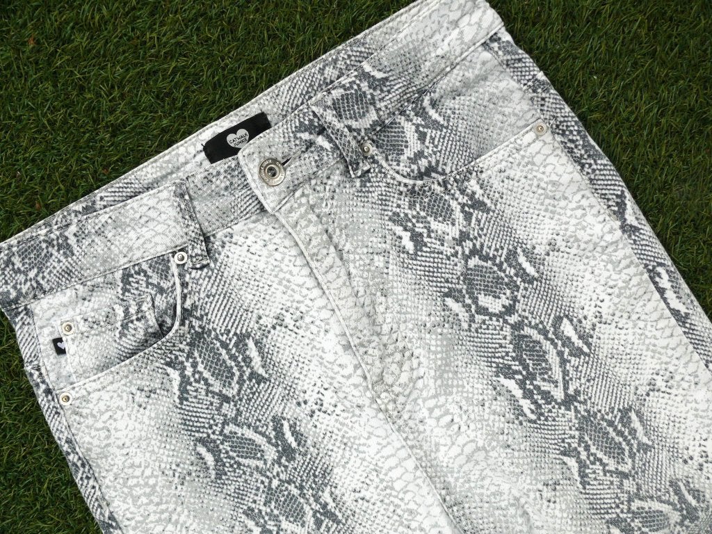 Catwalk Junkie broek met print maat S lengte 30 stretch, Ophalen of Verzenden, Zo goed als nieuw, Catwalk Junkie, Maat 36 (S)