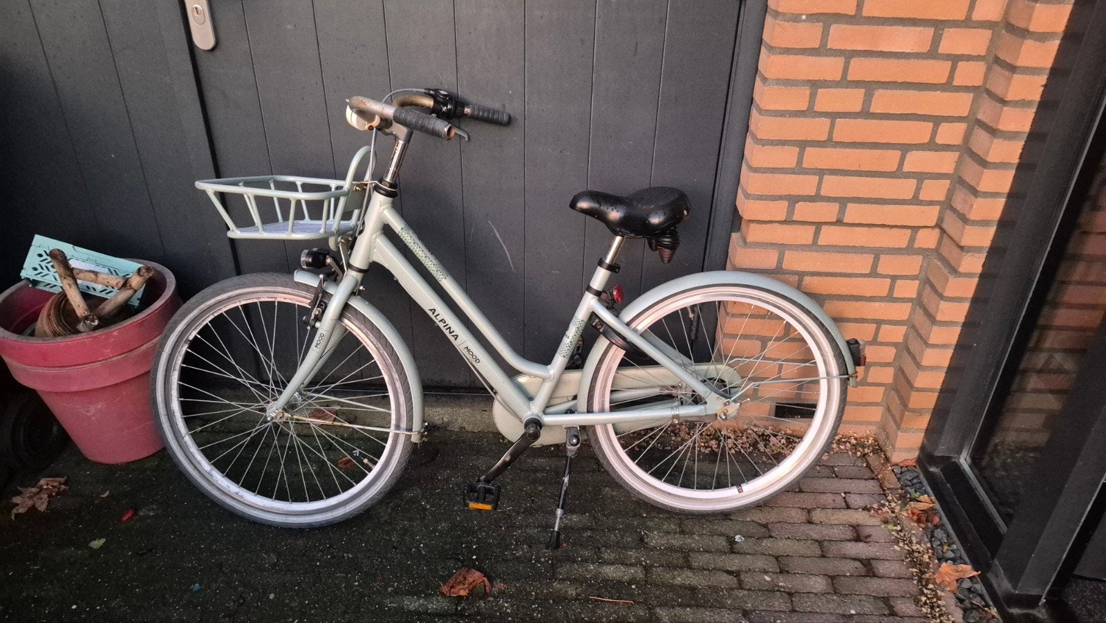 Alpina Mood 24 inch meisjesfiets - Gebruikt, Ophalen, Terugtraprem, Alpina, Handrem