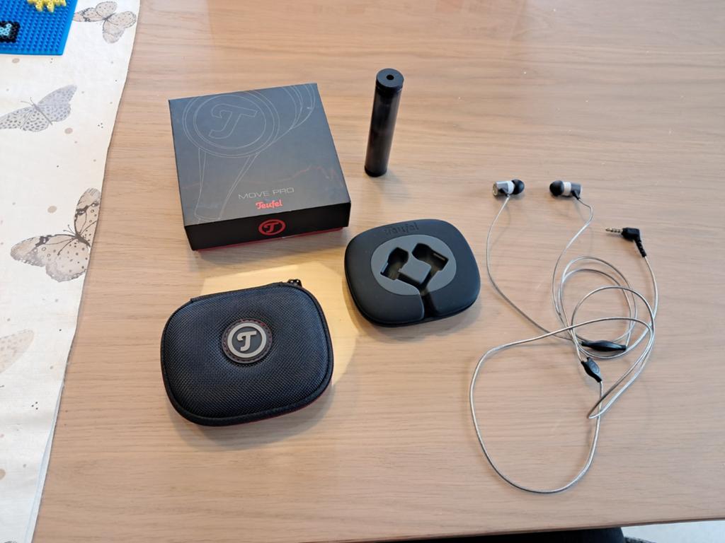 Teufel Move Pro In-Ear Koptelefoon met Microfoon, Ophalen of Verzenden, Zo goed als nieuw, Overige merken