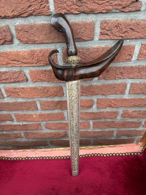 mooie kris dolk uit Indonesië, Verzamelen, Militaria | Algemeen, Ophalen of Verzenden, Overige soorten, Azië, Mes of Dolk