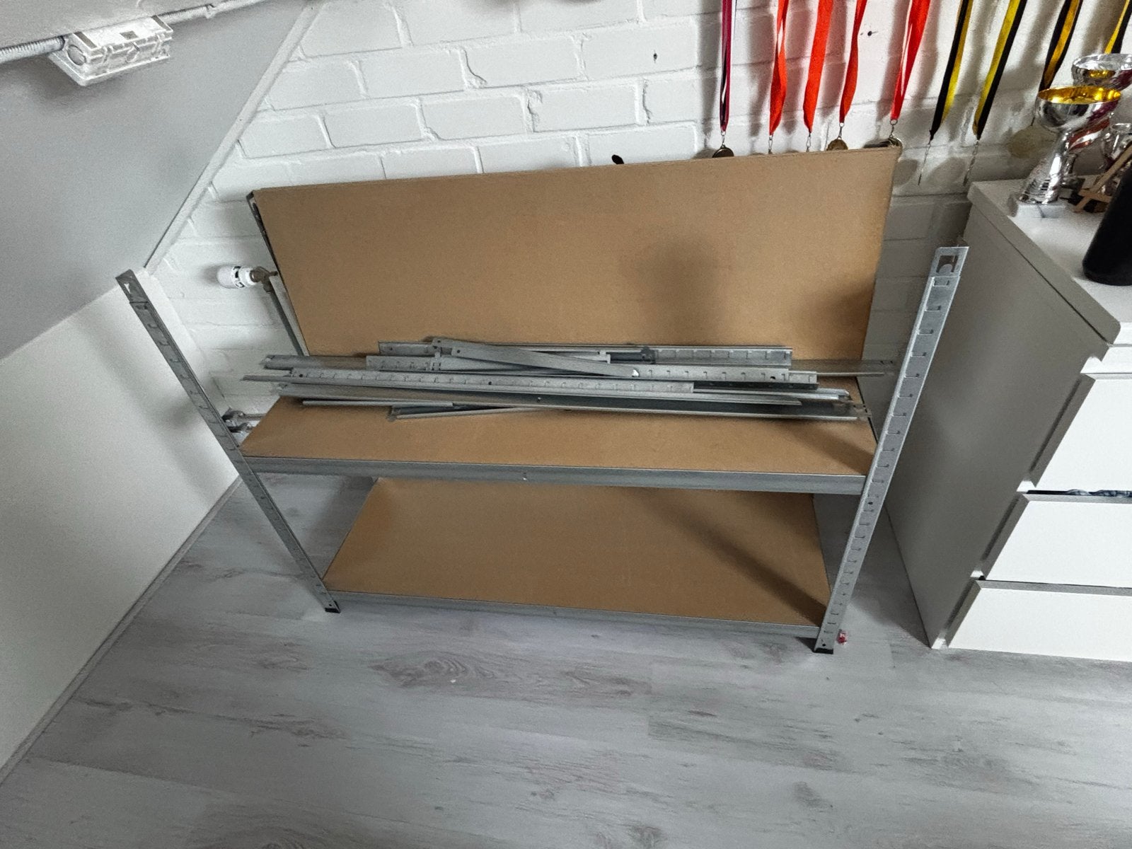 Brede stellingkast - Zo goed als nieuw, Huis en Inrichting, Ophalen of Verzenden, Zo goed als nieuw