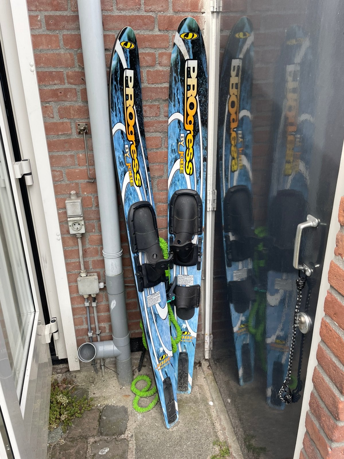 Te koop of te ruil, Watersport en Boten, Waterski's, Ophalen, Gebruikt, Waterski's