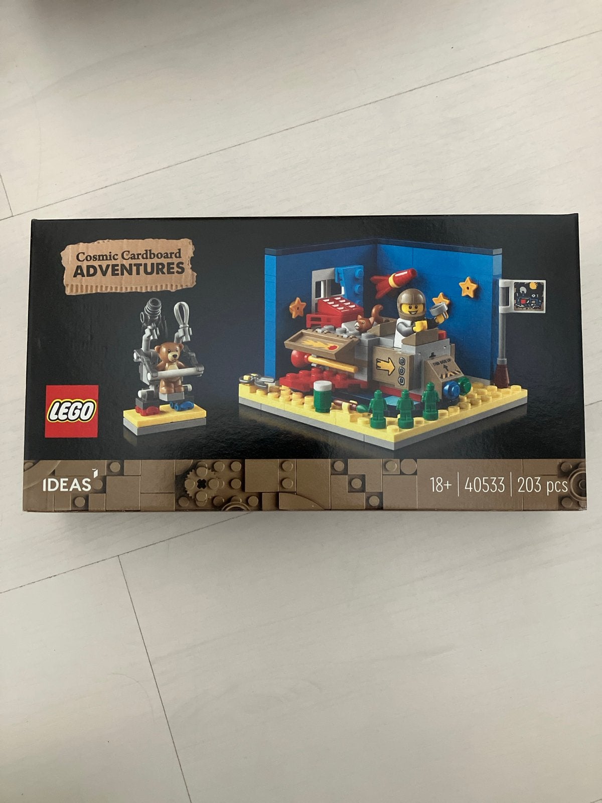 Nieuwe LEGO Ideas Cosmic Cardboard Adventures 40533, Lego, Nieuw, Ophalen of Verzenden, Ideas