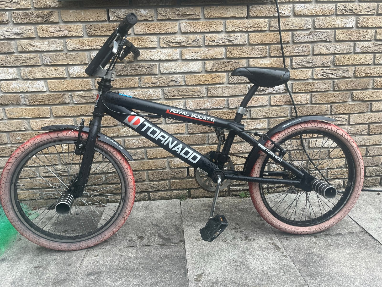 BMX Tornado Royal Bugatti, Ophalen, Gebruikt, Staal, Velgrem