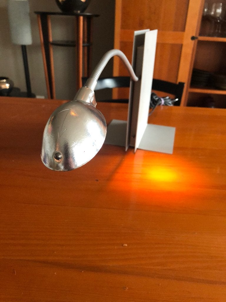 INGO MAURER OSKAR. Boekensteun lamp, Overige typen, Gebruikt, Overige merken, 33 cm