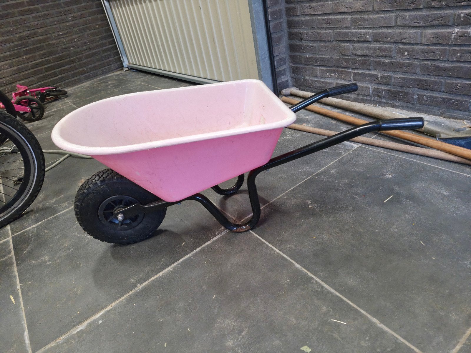 Roze kinderkruiwagen, Kinderen en Baby's, Ophalen, Gebruikt