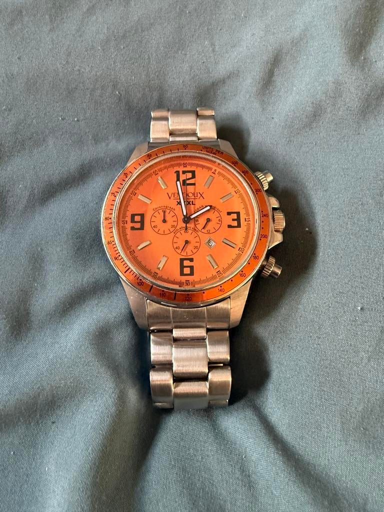 Vendoux XXXL horloge, Overige merken, Staal, Polshorloge, 1960 of later