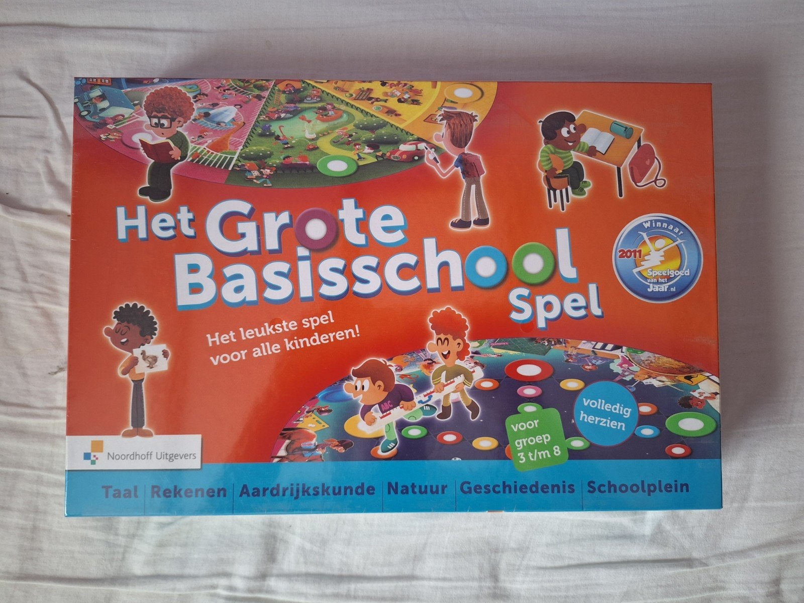 Het Grote Basisschool Spel - Educatief Bordspel, Kinderen en Baby's, Speelgoed | Educatief en Creatief, Ophalen of Verzenden, Nieuw