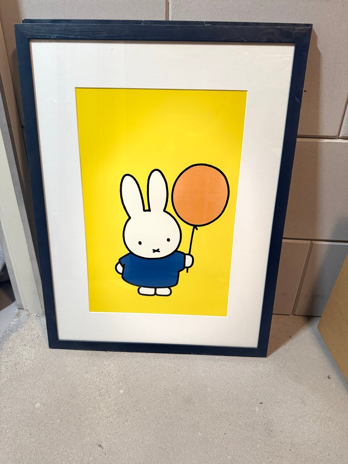 Twee Nijntje schilderijen voor kinder- of babykamer, Ophalen, Zo goed als nieuw, Schilder- en Tekenkunst