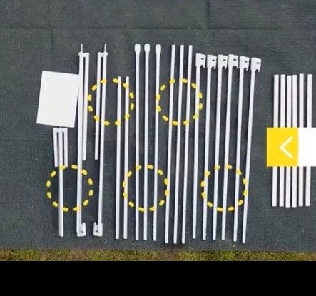 Stalen Frame voor Dorema Palme Luifel - Maat 11, Ophalen of Verzenden, Gebruikt
