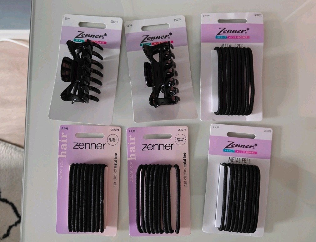 NIEUW: Zenner haarelastieken en haarklemmen, Sieraden, Tassen en Uiterlijk, Uiterlijk | Haarverzorging, Ophalen of Verzenden, Nieuw