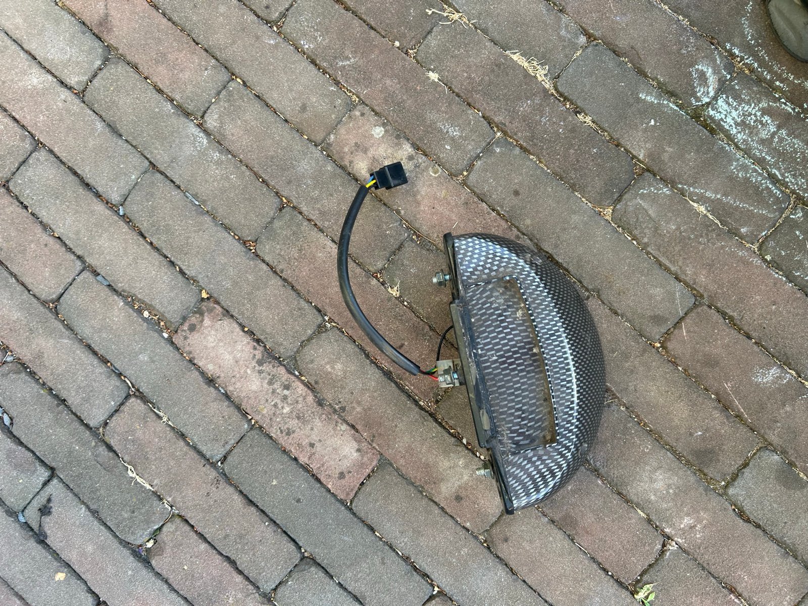 Achterlicht carbon look Yamaha Aerox (2008), Ophalen, Gebruikt, Overige typen, Yamaha