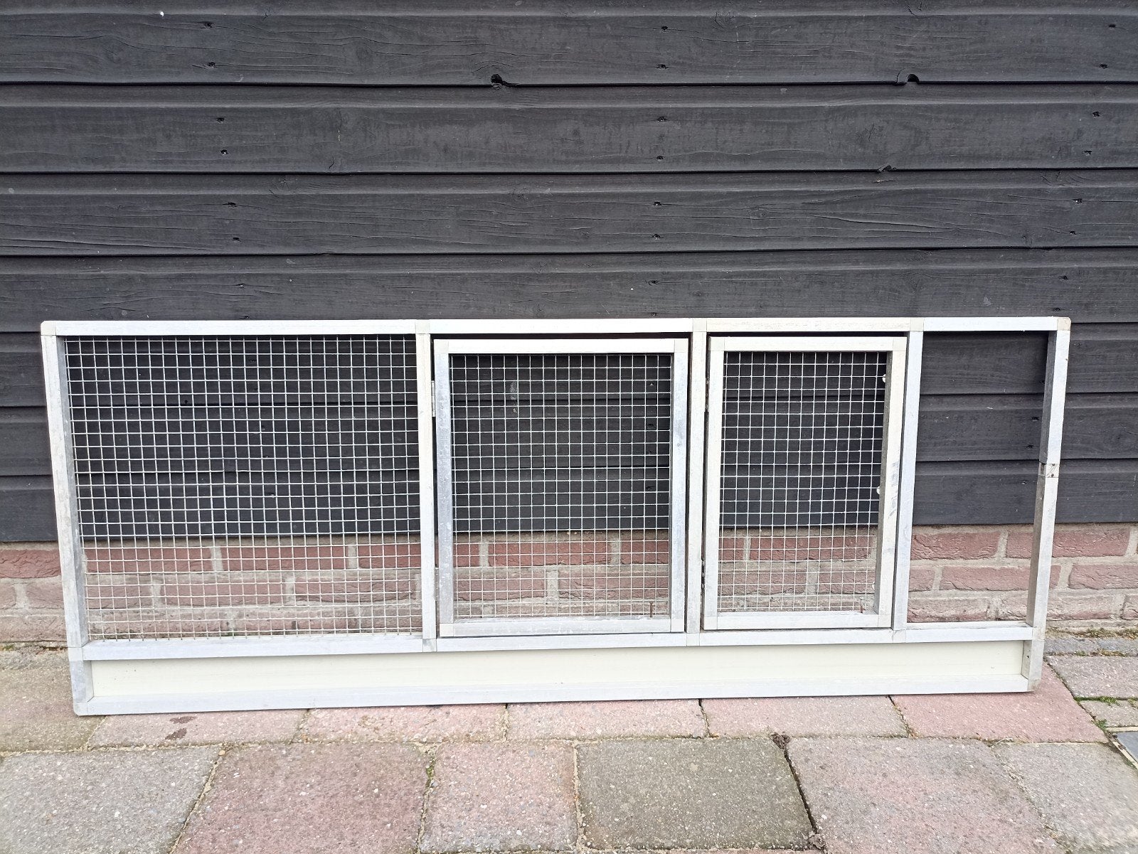 aluminium front, Dieren en Toebehoren, Ophalen, Metaal, Vogelkooi