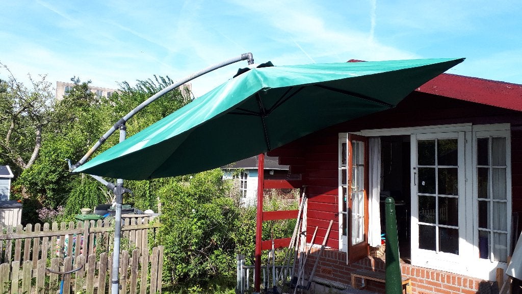 PARASOL 2.80 m, Tuin en Terras, Parasols, Ophalen, Verstelbaar, Gebruikt, 2 tot 3 meter