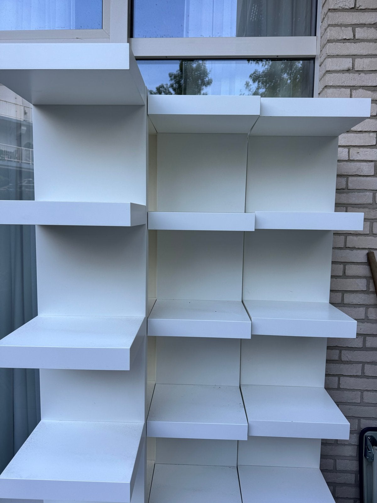 IKEA LACK Wandrek wit 30x190 cm 1 stuk, Ophalen, Gebruikt