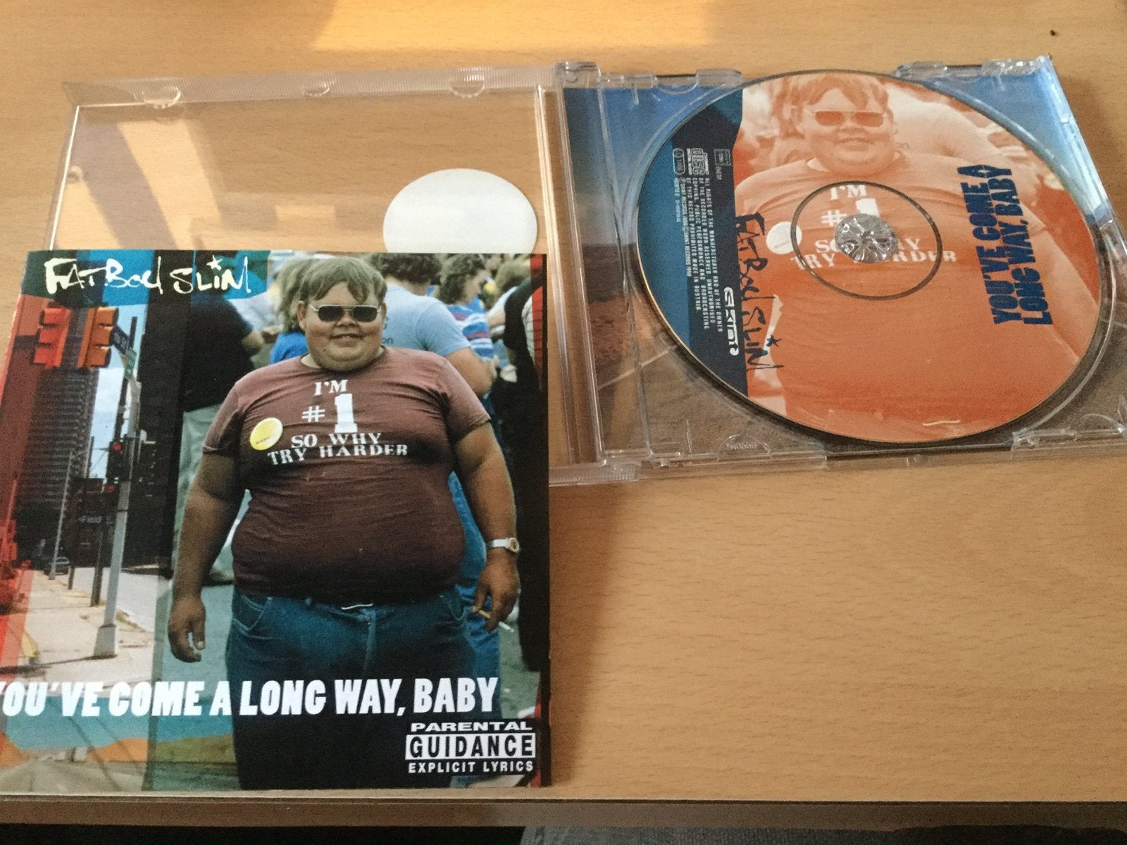 Fatboy Slim-You’ve come a long way baby. Topper., Ophalen of Verzenden, Zo goed als nieuw
