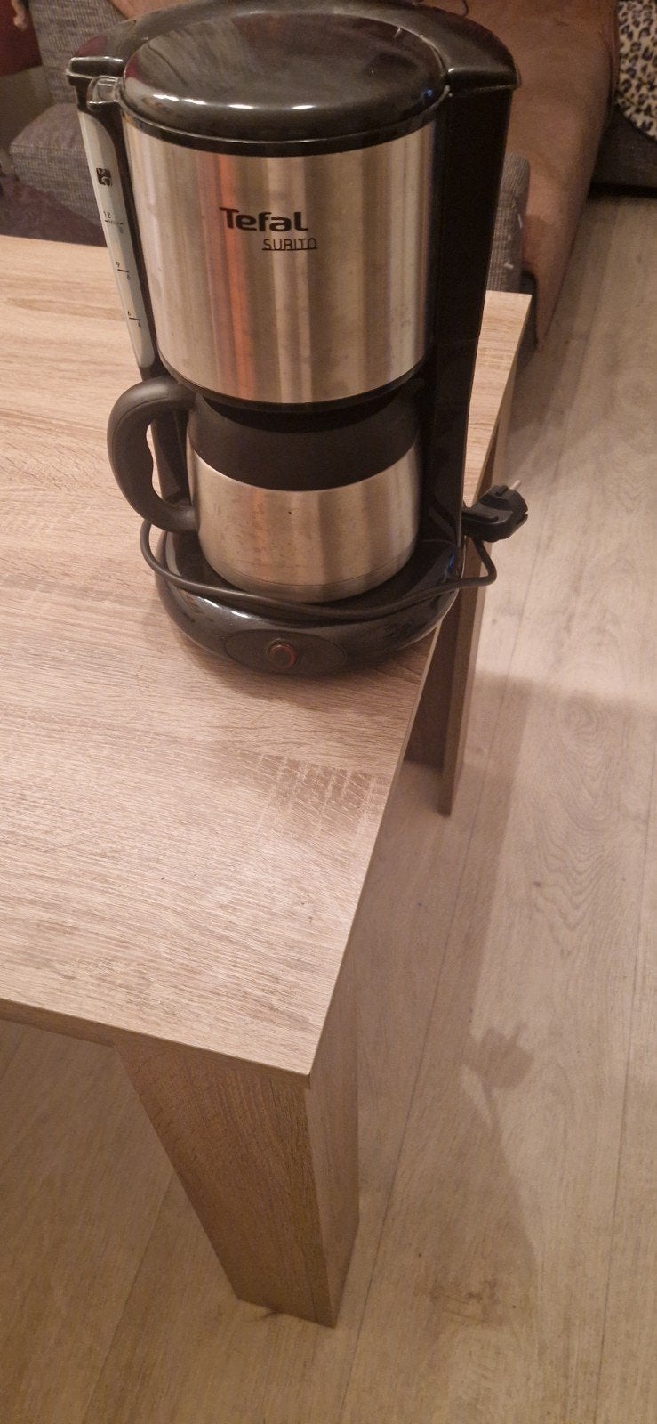 Tefal Subito Koffiezetapparaat met Thermoskan, Ophalen, Gebruikt, 10 kopjes of meer, Koffiemachine