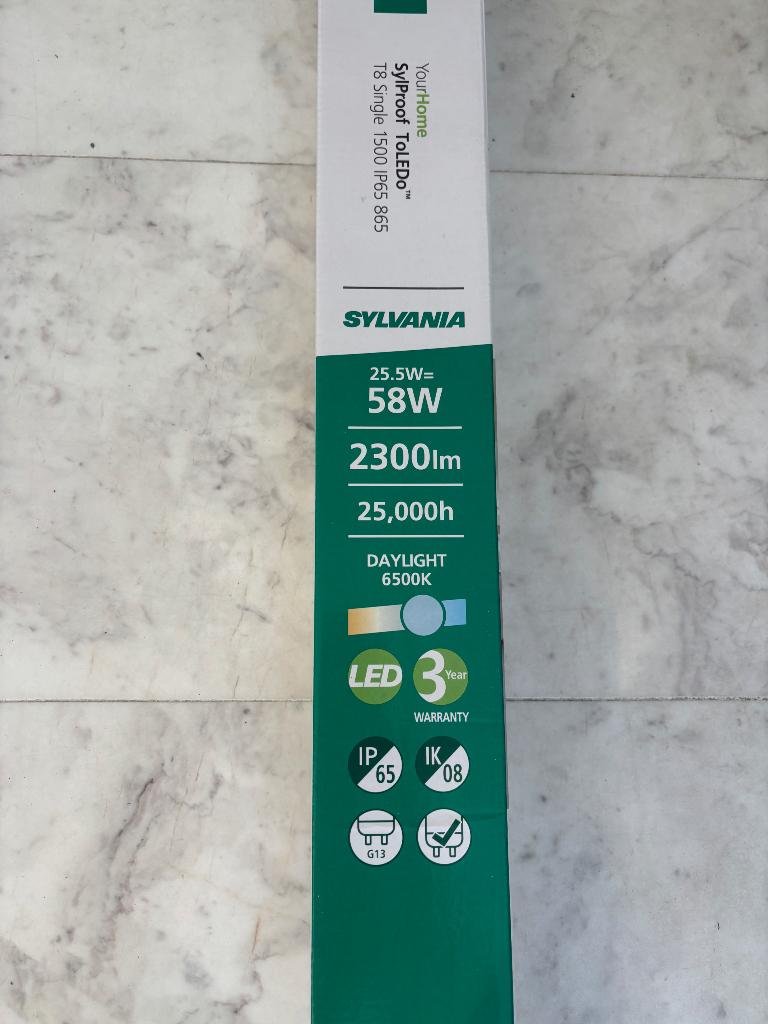 Gloednieuw compleet in doos Sylvania Led TL €25,-, Ophalen, Nieuw